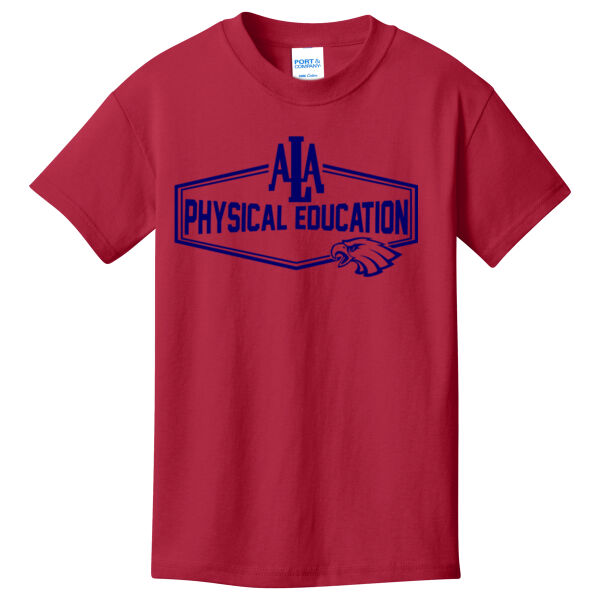 ALA Youth PE Shirt - Youth Core Cotton Tee Thumbnail