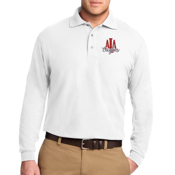 ALA - Silk Touch Long Sleeve Polo Thumbnail