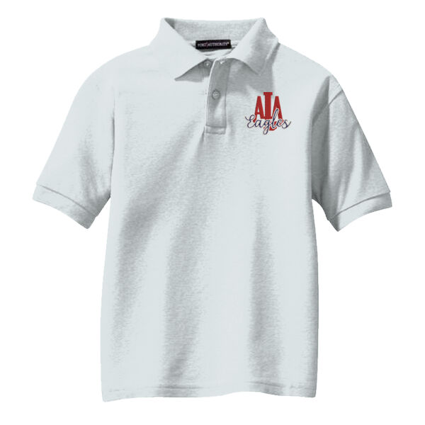 ALA - Youth Silk Touch Polo Thumbnail