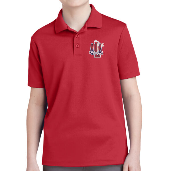 ALA - Youth PosiCharge ® RacerMesh ® Polo Thumbnail