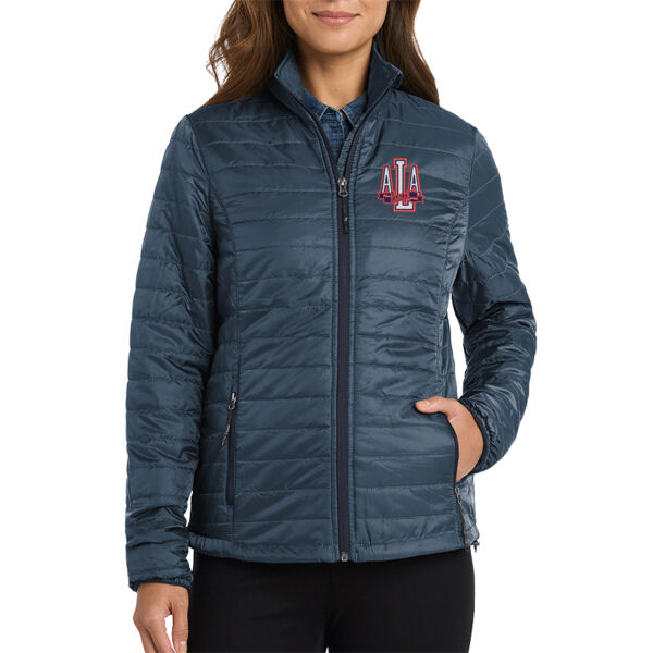 ALA - Ladies Packable Puffy Jacket Thumbnail