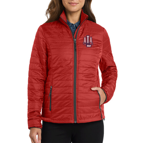 ALA - Ladies Packable Puffy Jacket Thumbnail