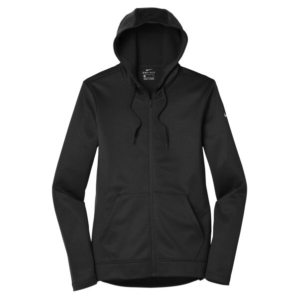Ladies Therma FIT Full Zip Fleece Hoodie Thumbnail