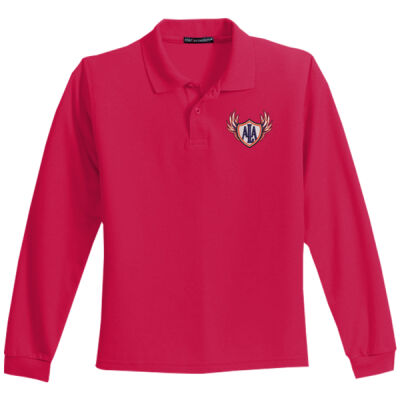 ALA - Youth Long Sleeve Silk Touch Polo Thumbnail