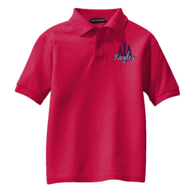 ALA - Youth Silk Touch Polo Thumbnail