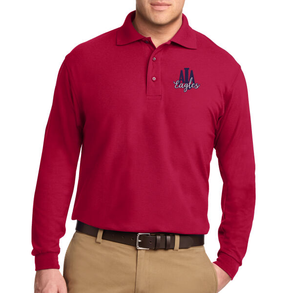 ALA - Silk Touch Long Sleeve Polo Thumbnail