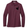 Ladies Silk Touch Long Sleeve Polo Thumbnail
